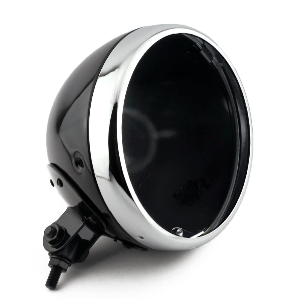 ハーレー　7インチ　ヘッドライトハウジング　グロスブラック ハーレー7インチヘッドライトハウジンググロスブラック