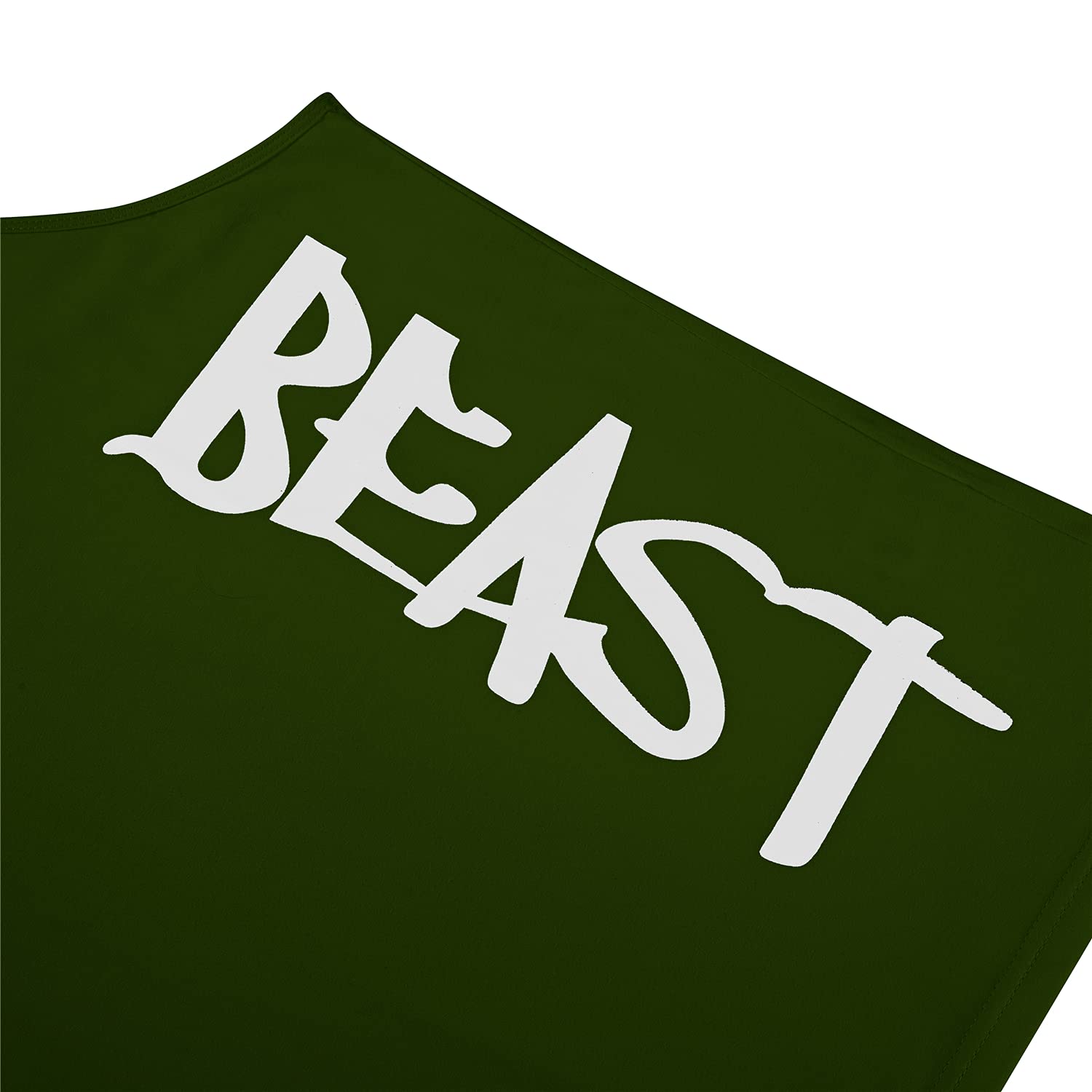Beast Camisetas sin Mangas Elástica de Fitness Hombre Deportiva Culturismo Tank Top
