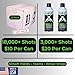 ENVIRO-SAFE Green Gas for Airsoft Guns, Up to 1,500+ Shots per Can – with Silicone Oil - Made in USA – 13.5 Ounce Can (6 Pack)