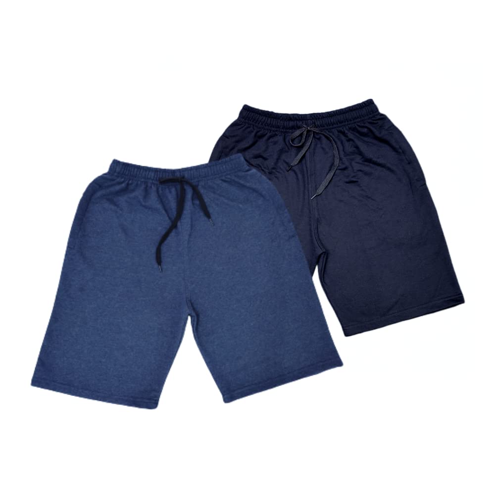 BASITH Apparels - Men’s Cotton Shorts | Multicolor |Combo Pack of 2-picture-31