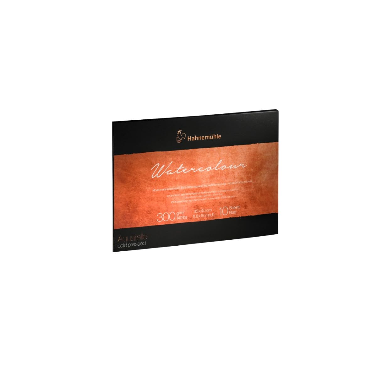 Hahnemühle Blok do akwareli The Collection - cold pressed, 30 x 40 cm, 300 g, 10 ark.