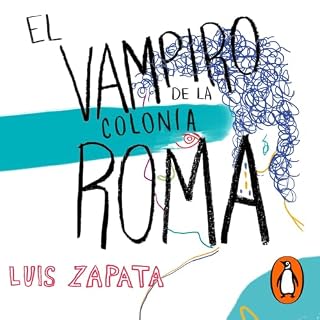 Diseño de la portada del título El vampiro de la colonia Roma