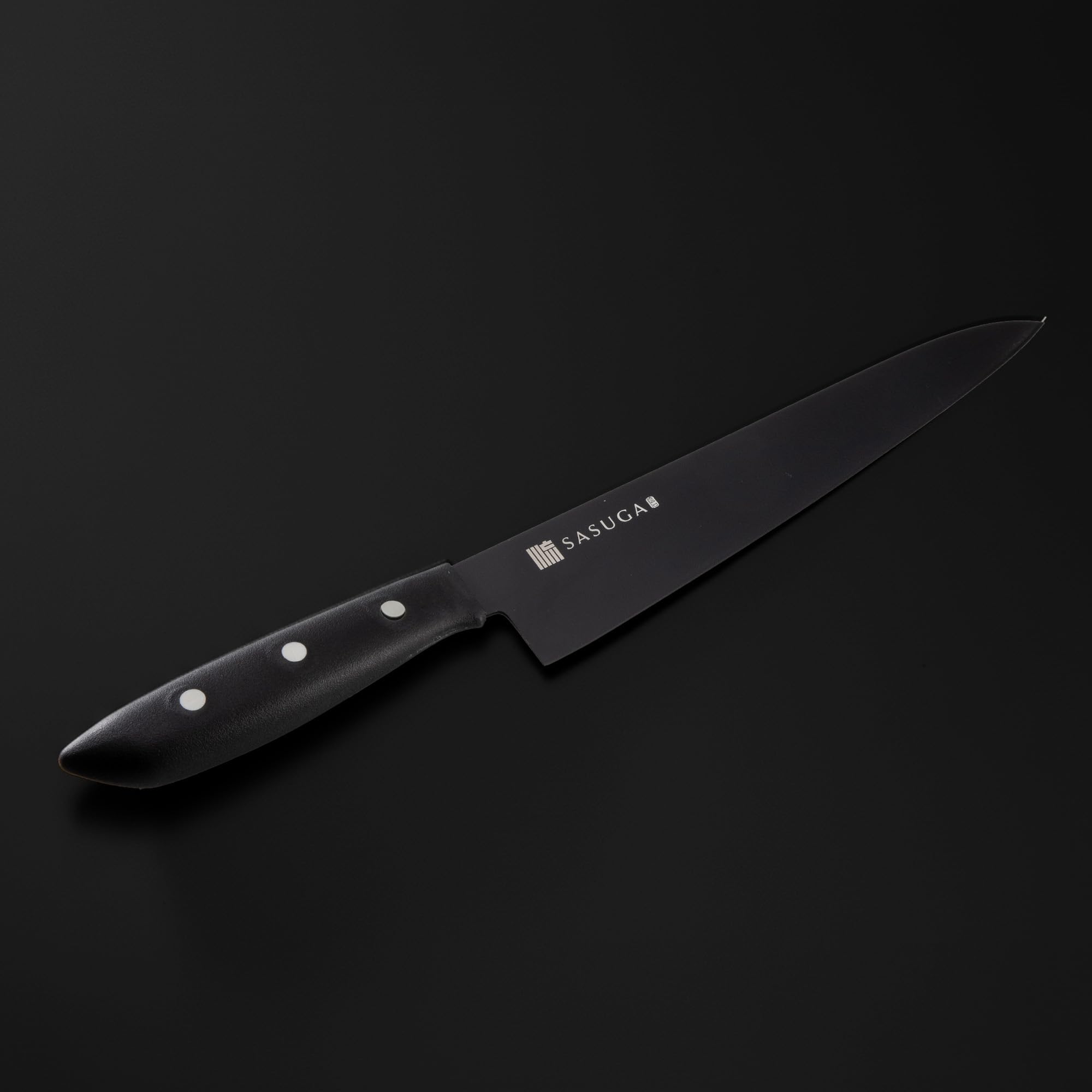 SASUGA Leggero Coltello da chef giapponese Gyuto da 210 mm – Prodotto in Giappone | Acciaio inossidabile al molibdeno-vanadio | Lama affilatissima e resistente alla ruggine per carne, pesce e verdure