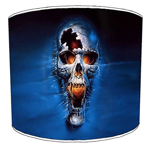 Gothic Skull Lampshade for A Ceiling Light in 3 Sizes - Free Personalisation