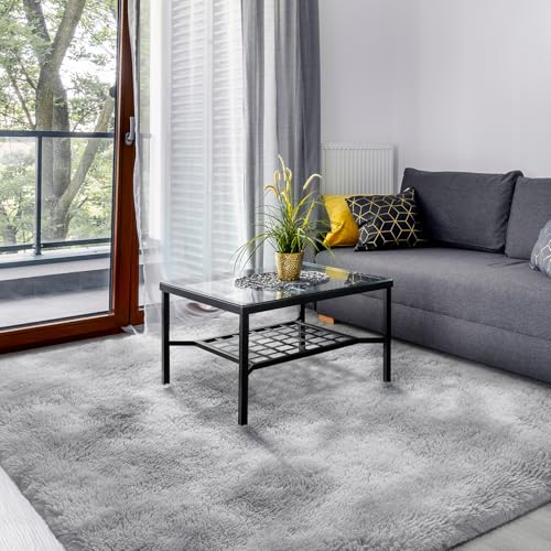 SOANNY Extra Large Tie-Dye Shag Rug