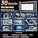 FOXWELL NT909 Bluetooth Bi-Directional Scan Tool and FOXWELL BT705 Car Battery Tester 12V 24V