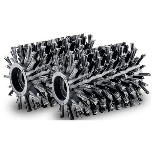 Kärcher Lot de 4 Rouleaux à Brosse pour Surfaces en Bois PCL 6, Nettoyage des Surfaces en Bois et WPC