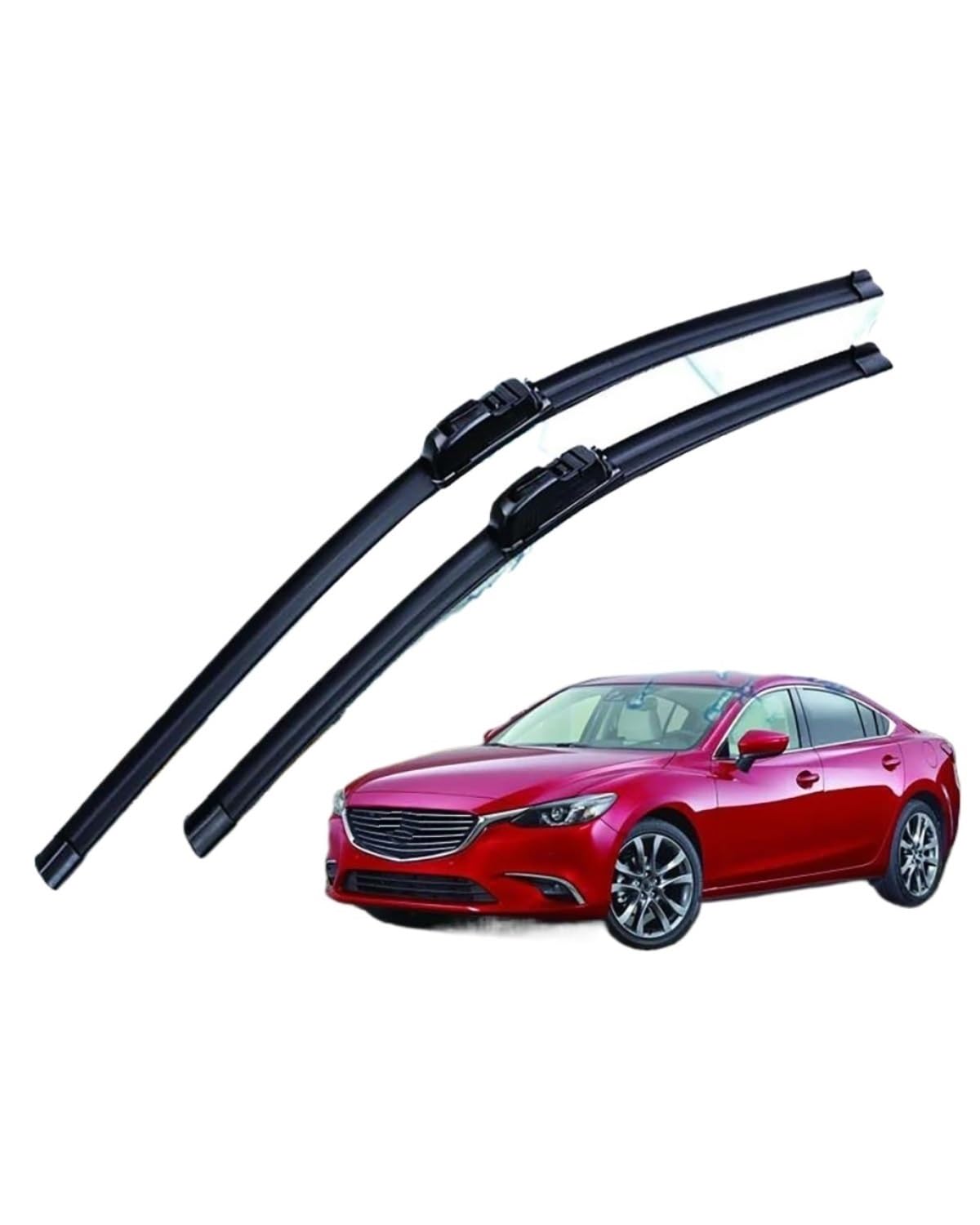 Para 6 Para GJ Para GL 2014-2019 Limpiaparabrisas De Coche Tipo U Goma Suave Sin Marco Sin Soporte HD Limpiaparabrisas De Coche 24"+18"
