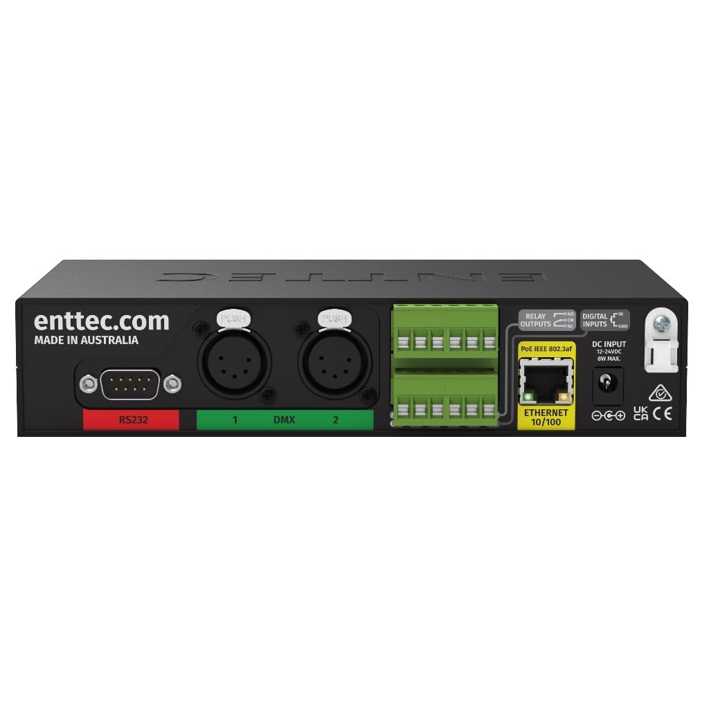 Enttec S-Play LITE 70094, 16-Universe DMX Show Recorder & Playback Controller