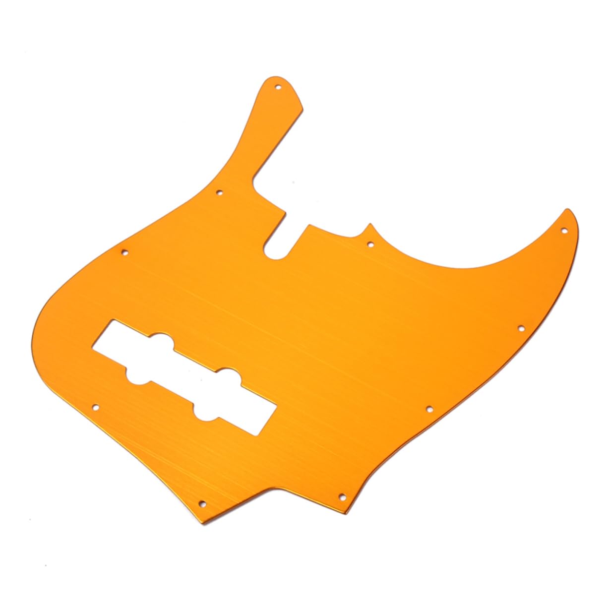 OFFSCH 10 Holes Guitar Pickguard Aluminum Cover 3 Ply Pickguard Easy Install Scratch Protection