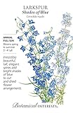 Shades of Blue Larkspur Seeds - 750 Mg - Consolida