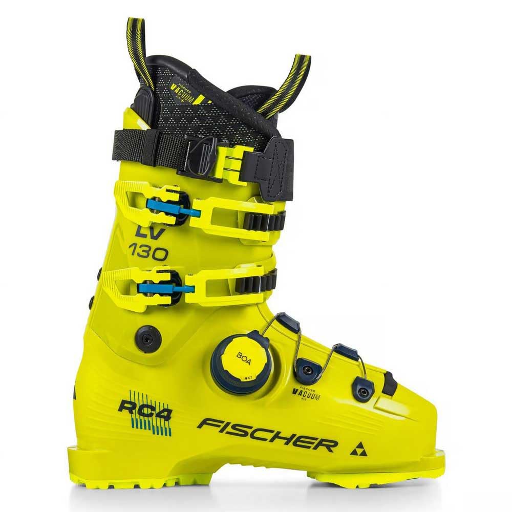 Fischer RC4 130 LV VAC BOA Scarponi da sci - MP 28-28,5 - Giallo - per le massime prestazioni