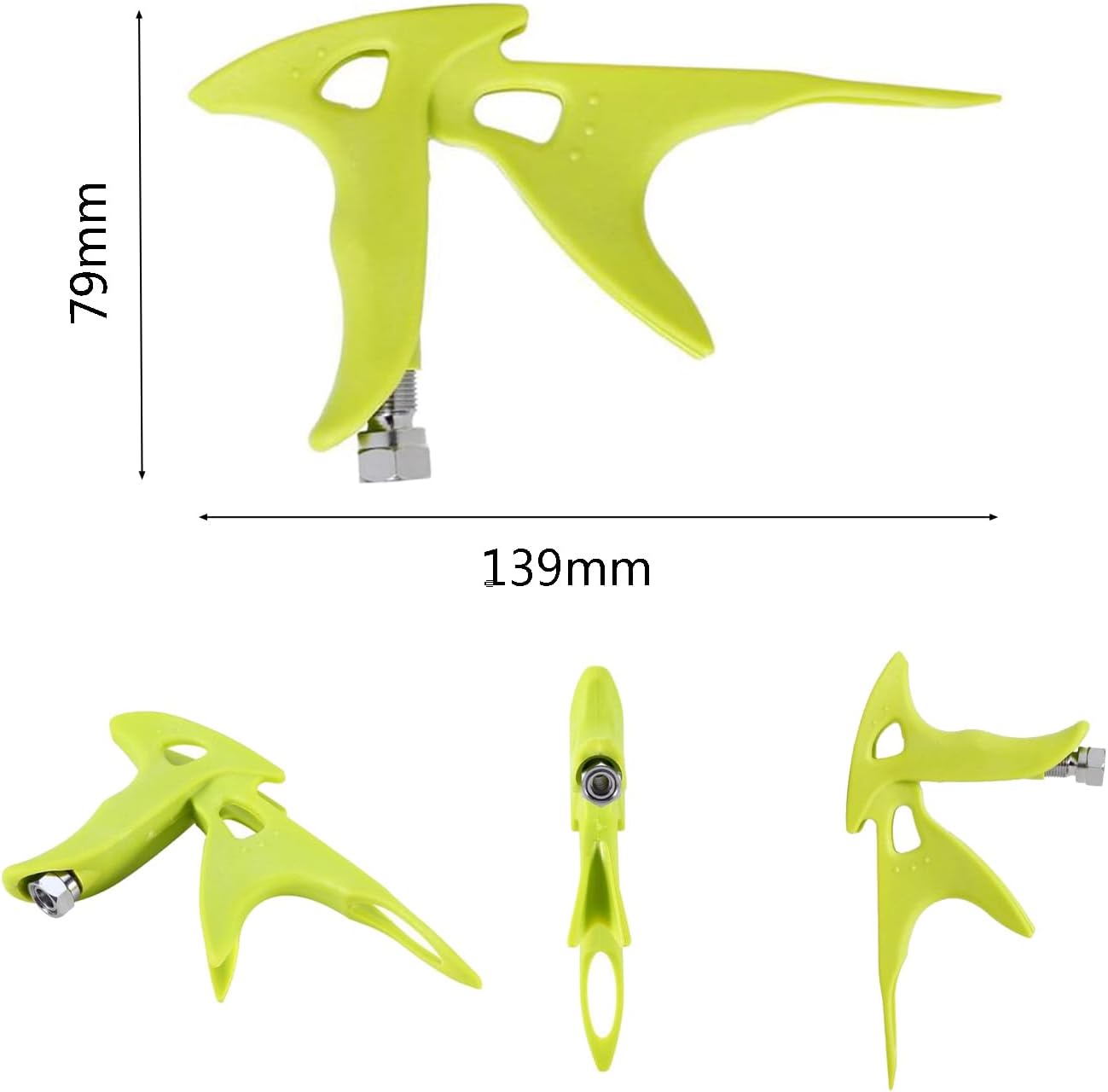 Airbrush Holder Portable Plastic Airbrush Stand for Dual-Action Air Brush Holder Accessory