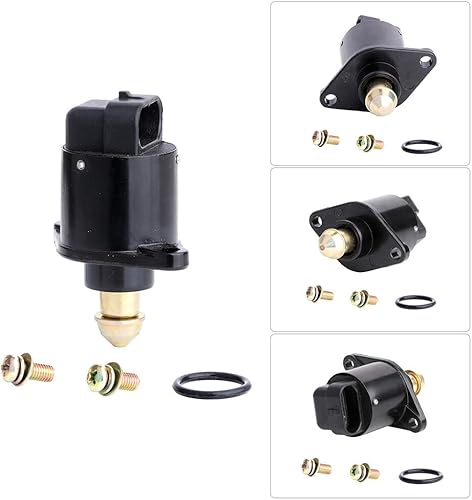 Miniatura 2 de ROADFAR Válvula de control de aire de ralentí Válvula IAC para 1990-1997 para Jaguar Vanden Plas/XJ6, 1995-1997 para Jaguar XJR, 1992-1996 para