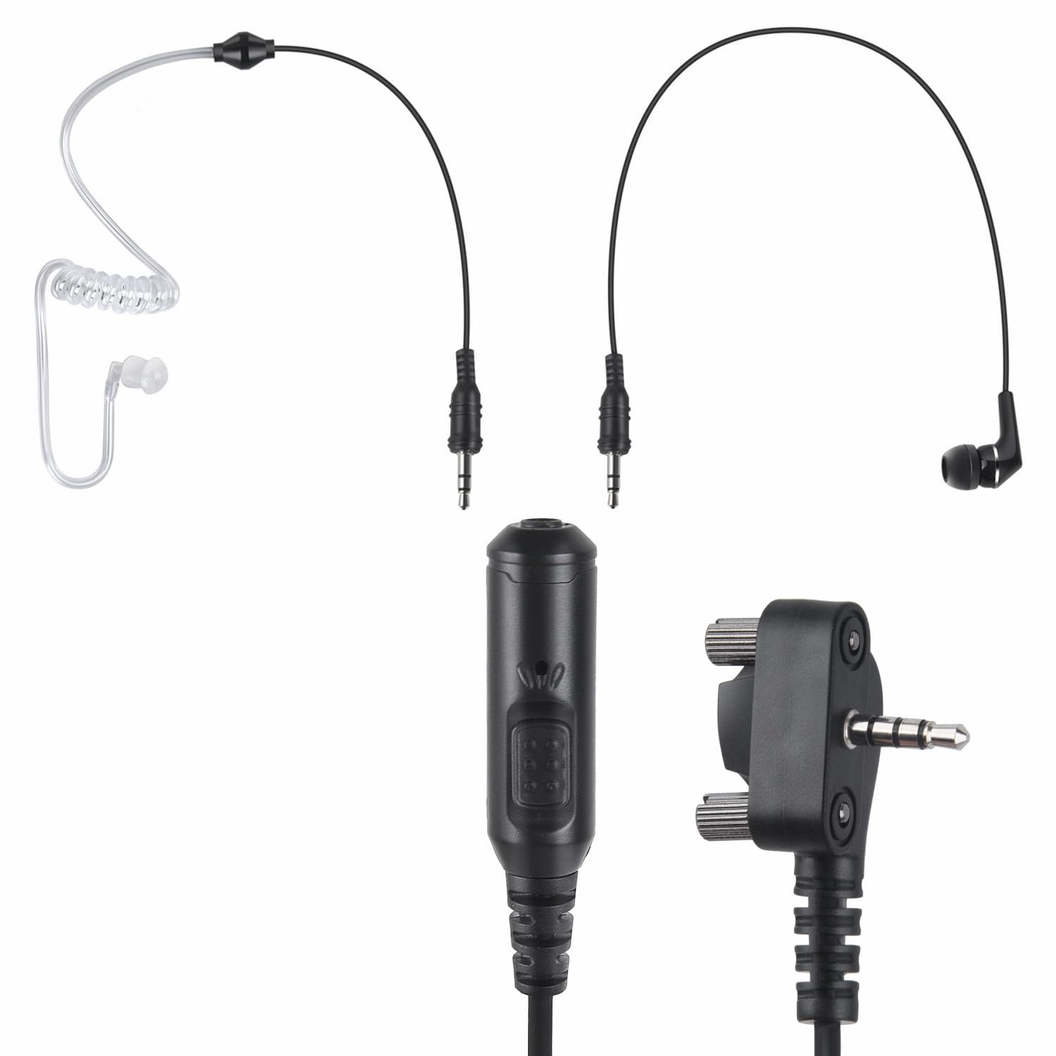 スマホアクセサリー Earpod Amazon.com: stdgove Accessories Clear Earpiece with Mic 3.5mm