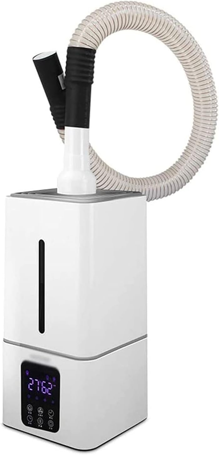 Humidifiers for Home – 13L Cool Mist Humidifier with 26dB Quiet Operation and Auto Shut Off 24H Work Time Humidifiers for Bedroom Office (White)