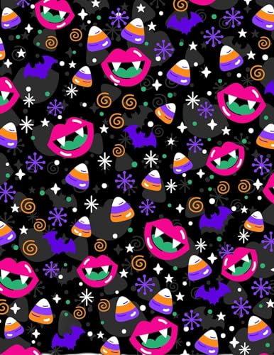 Womens Halloween Scrub Top (as1 Alpha s Regular Regular) Multicolor