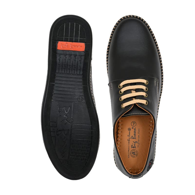Image of BIGBOON Men's Casual Lace Up Derby Shoe Set of 1 Pair