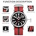 LN LENQIN Reloj Hombre Cuarzo analógico Militar 30M Impermeables diseño de Ocio Relojes Hombre con Correa de Nylon Imagen de LN LENQIN Reloj Hombre Cuarzo analógico Militar 30M Impermeables diseño de Ocio Relojes Hombre con Correa de Nylon