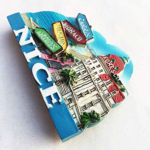 Imán 3D para Nevera con Diseño de Francia Nice miniatura 3