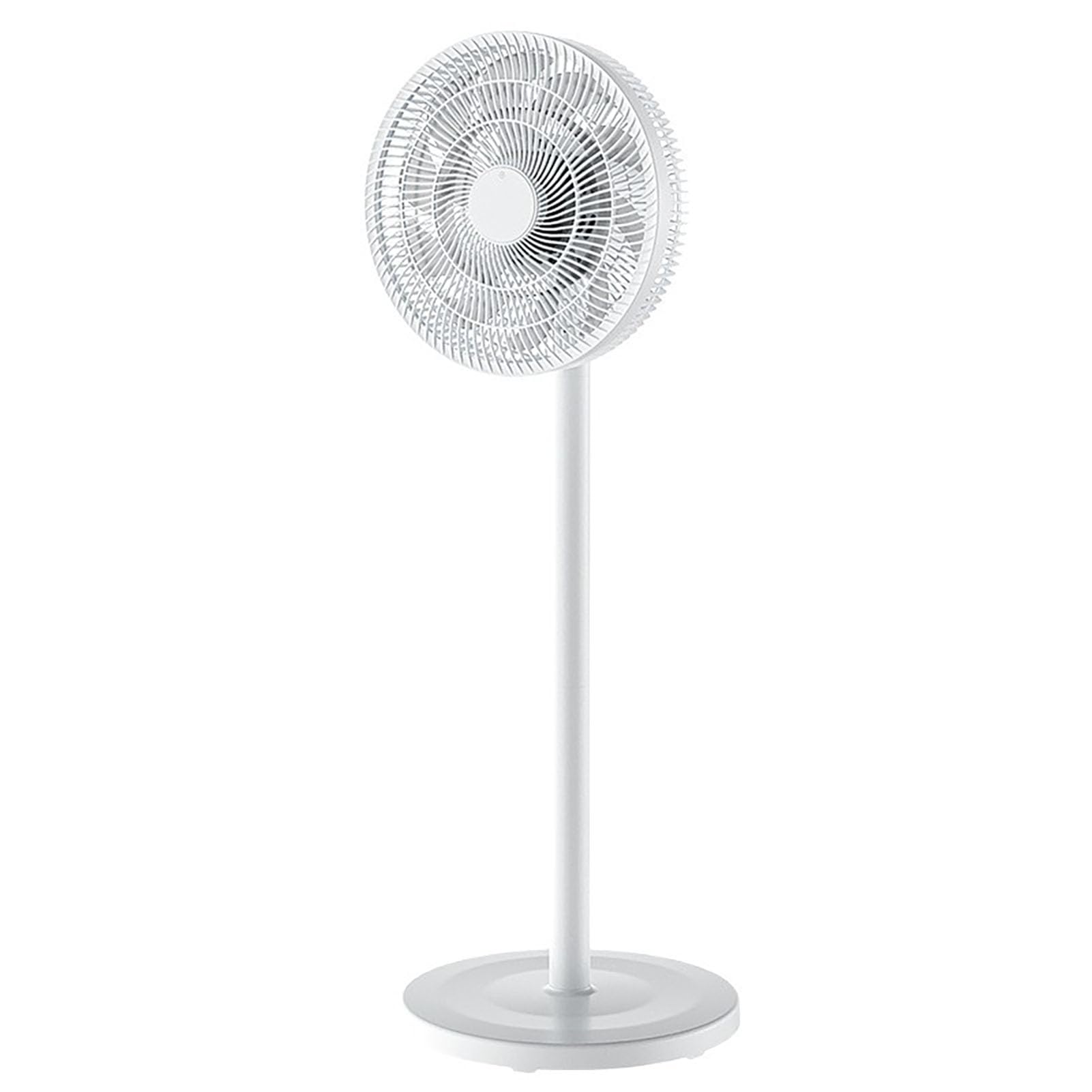Ventilador de Pie Silencioso Blanco 50 W, 3 Velocidades | 30 cm, 91 cm Altura, Oscilación Automática, Doble Uso: Mesa o Pie, Base Estable, Hogar y Oficina