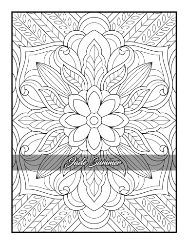100 Amazing Patterns: An Adult Coloring Book with Fun, Easy, and Relaxing Coloring Pages - Image 39