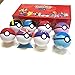 8 Pièces Pokeball + 24 Pièces Figurines Pokemon Anime Figure Jouets Balle Modèle Collection Poupée pour Enfants avec Boîte Cadeaux pour Enfants