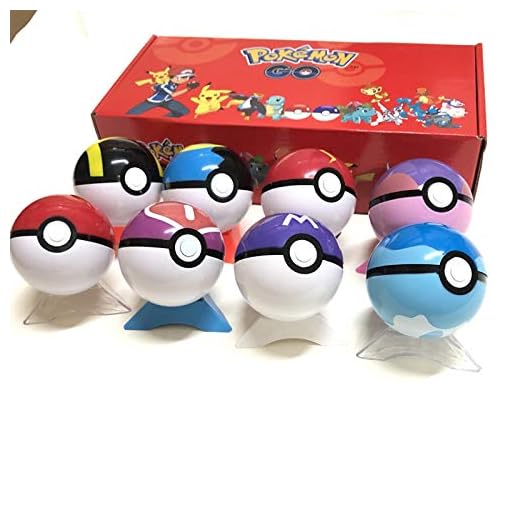 8 St Pokeball + 24St Figurer Pokémon Leksaker Boll Med Figur Modellleksaker För Barn Med Lådgåvor För Barn