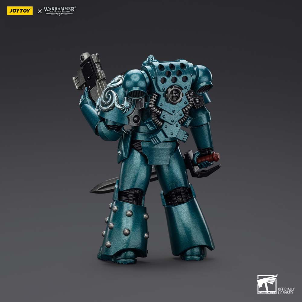 JOYTOY Warhammer 40k Alpha Legion, Alpha Legion Headhunter Prime 1/18 Action Figure, Dedicated To You Who Love Collecting - Image 3