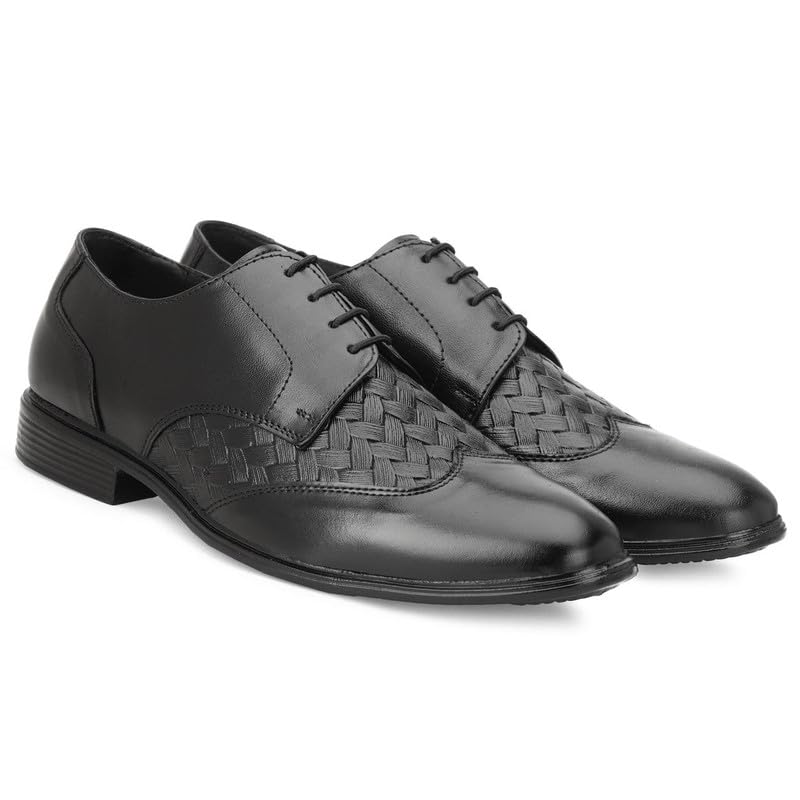Image of Men's Anvil Formal Leather Shoes | Classic Oxford Dress Shoes | Comfortable Office & Wedding Footwear