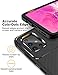 Besike Case for Samsung Galaxy A51, [Carbon Fiber Texture] Anti-Fingerprint, Anti-Scratch & Non-Slip Cover, Slim Soft Silicone Protective Bumper Case for Galaxy A51, Black