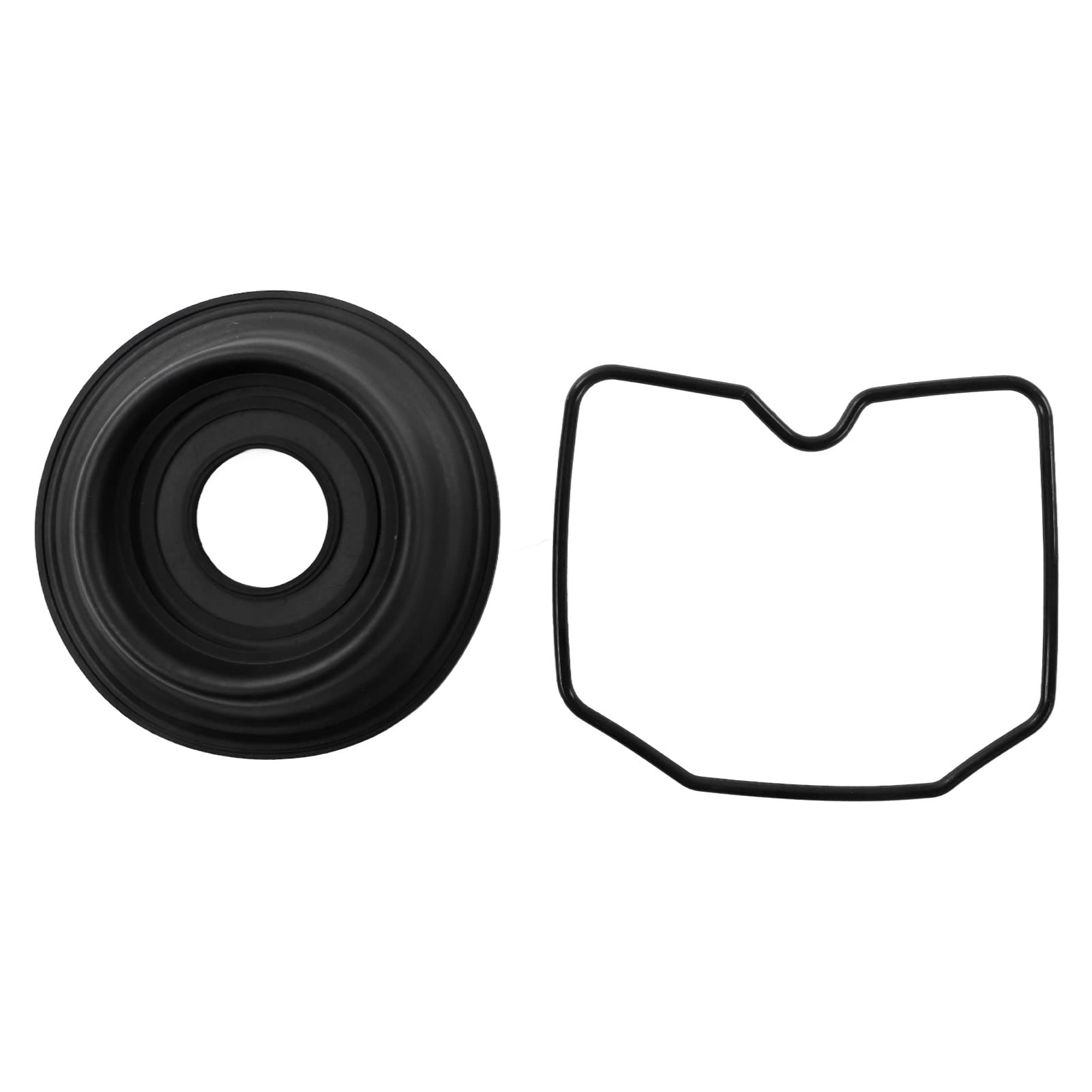 Aramox Kit de Réparation de Carburateur pour Moto, 2 Ensembles 52 Pièces, Compatible avec ER500 ER-5 1998-2005, Métal et Caoutchouc ABS