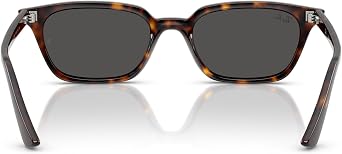 Ray-Ban Unisex Rb4456f Zaya Low Bridge Fit Square Sunglasses