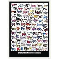 Amazon.co.jp: ポスター ヴィットリオ フィオルッチ 100 Cats and a