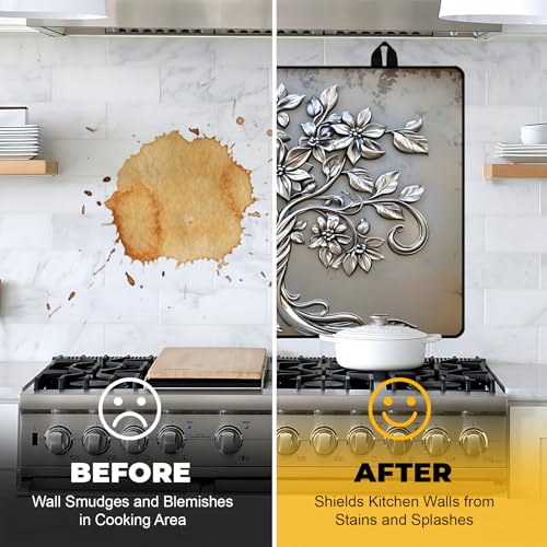 Image of Stove Top Cover for Electric Stove,Glass Stove Top Cover, Heat Resistant Glass Cooktop Cover, Stovetop Protector, Kitchen Decor, Dish Drying Mats Cover for Ceramic Washer Top 28.5x20.5 inch