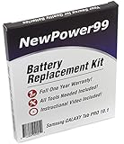 NP99sp NewPower99 Battery Kit for Samsung Galaxy Tab Pro 10.1 SM-T520, SM-T525, SM-T527, SM-T527P with Tools, Video Instructions, Long Life Battery