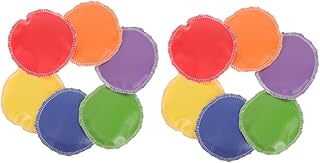 TOYANDONA 12 Peças Jogo De Saco De Areia Para Crianças Brinquedos Esportivos Mini Brinquedos Pufes Para Crianças Saco De Feijão Gigante Feito À Mão Sacos De Feijão Sensoriais Pequenos Sacos