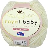 オリムパス製絲 ロイヤルベビー 毛糸 合太 Col.101 ホワイト 系 40g 約108m