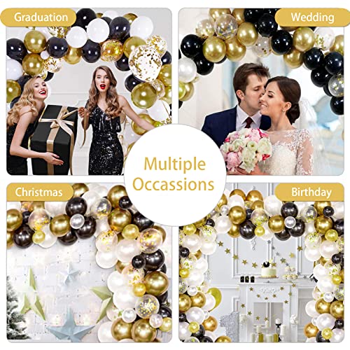 HONMOK 121 Pezzi Palloncini Compleanno 18 Anni Kit...