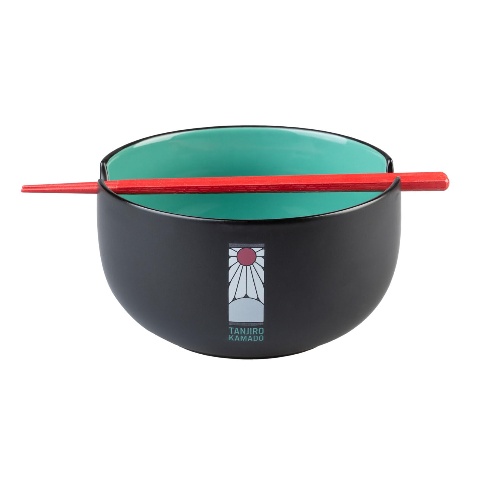 Grupo Erik Ciotola Ramen Demon Slayer - Ramen Bowl Kimetsu No Yaiba 900 ml, Ciotole Cucina Giapponese con Bacchette | Demon Slayer Gadget: Regalo Per fan