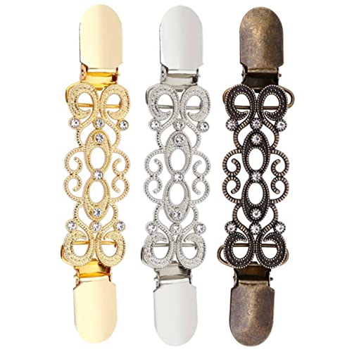 Broches vintage de haute précision et épingles à pull en dentelle ciselée