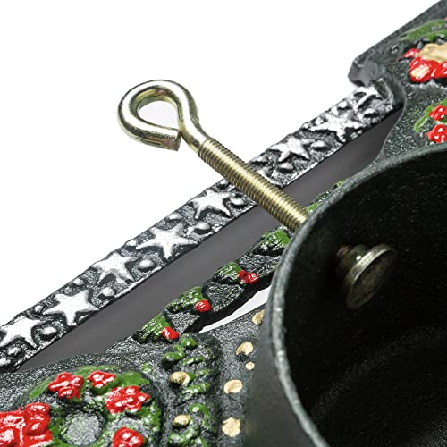 Soporte resistente para árbol de Navidad Ventray con estrellas y depósito 7