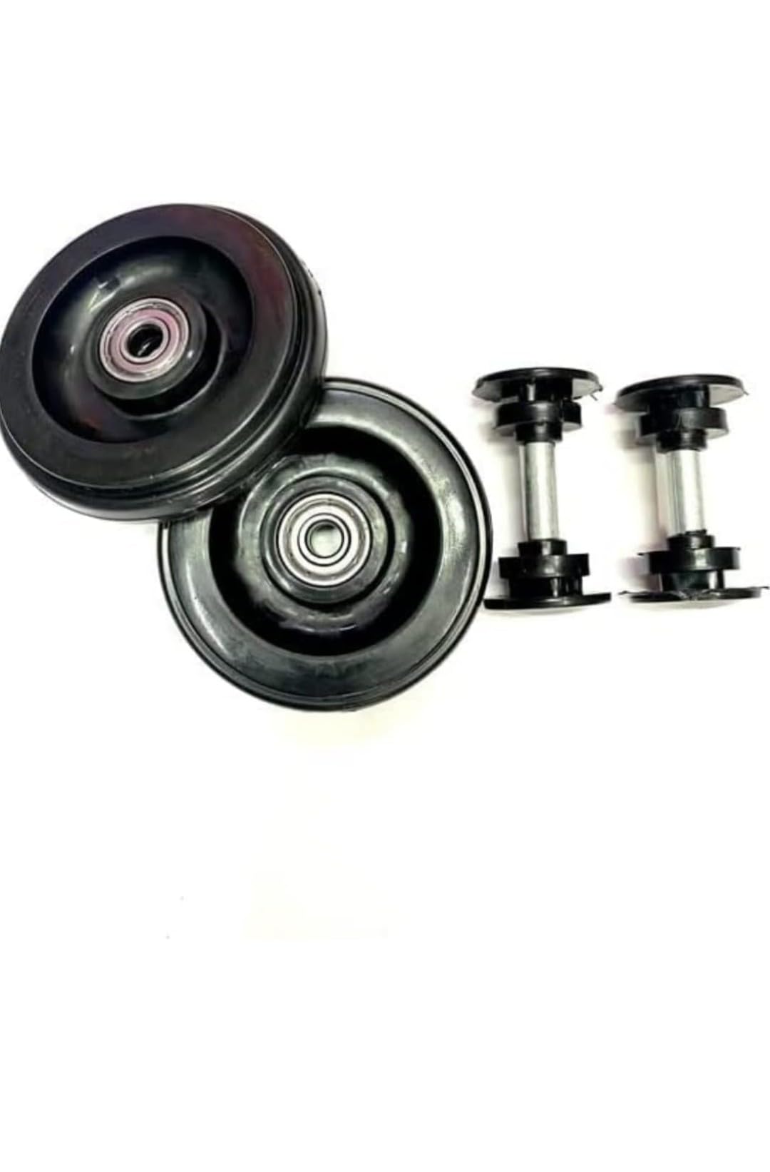 Magic Car Wheel 2 Pec Set Read Kit with Road (Black)