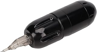 EXCLUZO Cartridges Tattoo Pen, 4.5mm Stroke Brushless Motor Tattoo Pen Alumimum Professional Interface for Beginners for S...