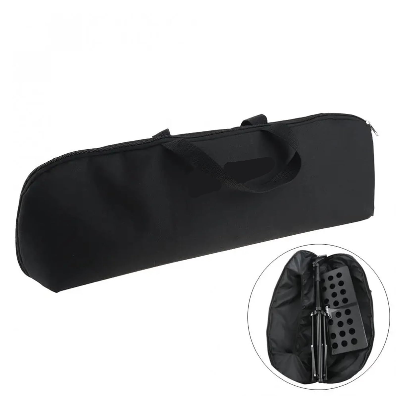 Atril Musica Atril de partituras Plegable y Ligero de aleación de Aluminio con trípode y Altura Ajustable con Bolsa de Transporte de algodón
