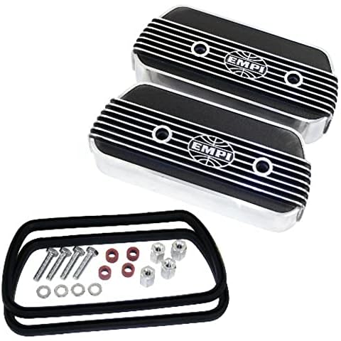 Valve Covers, EMPI Channeled Bolt On, Fits 1500cc & Up VW, Compatible with Dune Buggy Cover