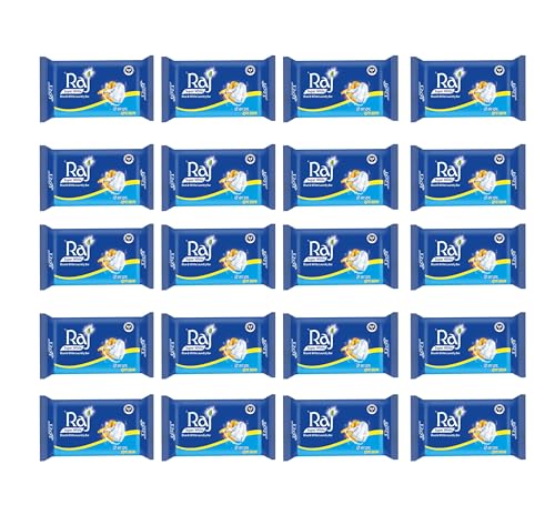 Image of Blue & White Laundry Soap Bar | Tough Stain Remover for Clothes | Dual-Action Detergent Bar | Fresh Fragrance | 3kg Pack (150g x 20 Bars)