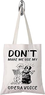 Opera Tote Bag Don’t Make Me Use My Opera Voice Inspired Bag Gift Opera Music Singer Gift (OPERA VOICE tote CA)