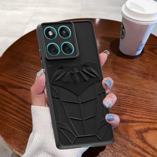 Image of Outlouders Back Cover for Motorola Moto Edge 60 5G / Motorola Moto Edge 60 Fusion 5G | Stylish | Scratchproof | Soft Silicone | Shockproof |Enhanced Camera Lens Protection Bumper Case (Black)