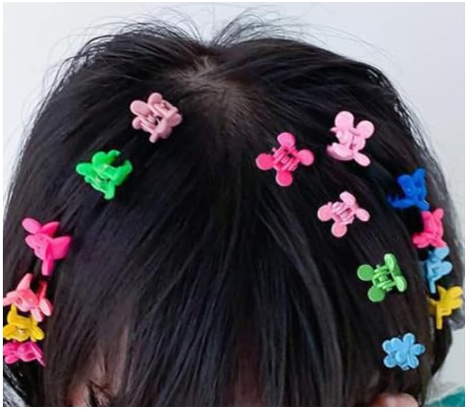 50 PCS Mini Claw Clips Small Hair Clips,Barrettes Hair Accessories Colorful Cute Hair Accessories for Women